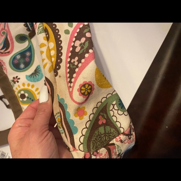 Paisley canvas tote bag - Picture 4 of 13